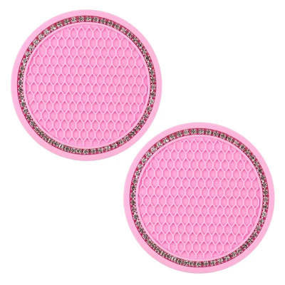 Rhinestone Water Coaster Diamond Car Anti-skid Pad Creative